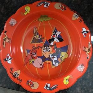 Warner Bros. Looney Tunes Halloween Candy Bowl 90s